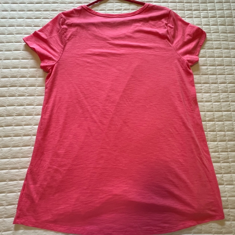 Lilly Pulitzer Etta Scoop Neck Tshirt - Picture 7 of 8